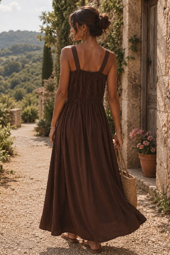 Alternative view of VESTIDO CAPUCCINO